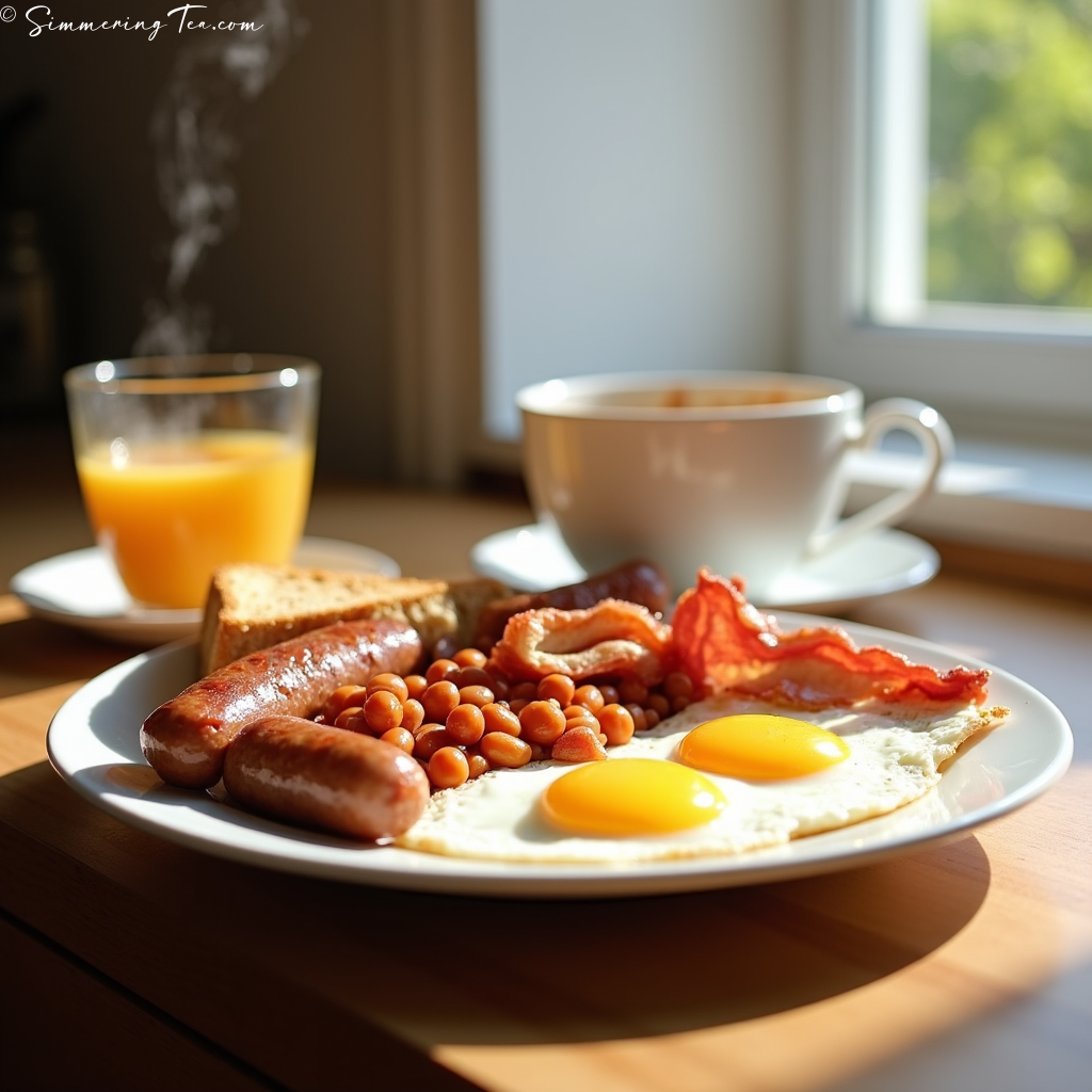 Tea paired with English Breakfast