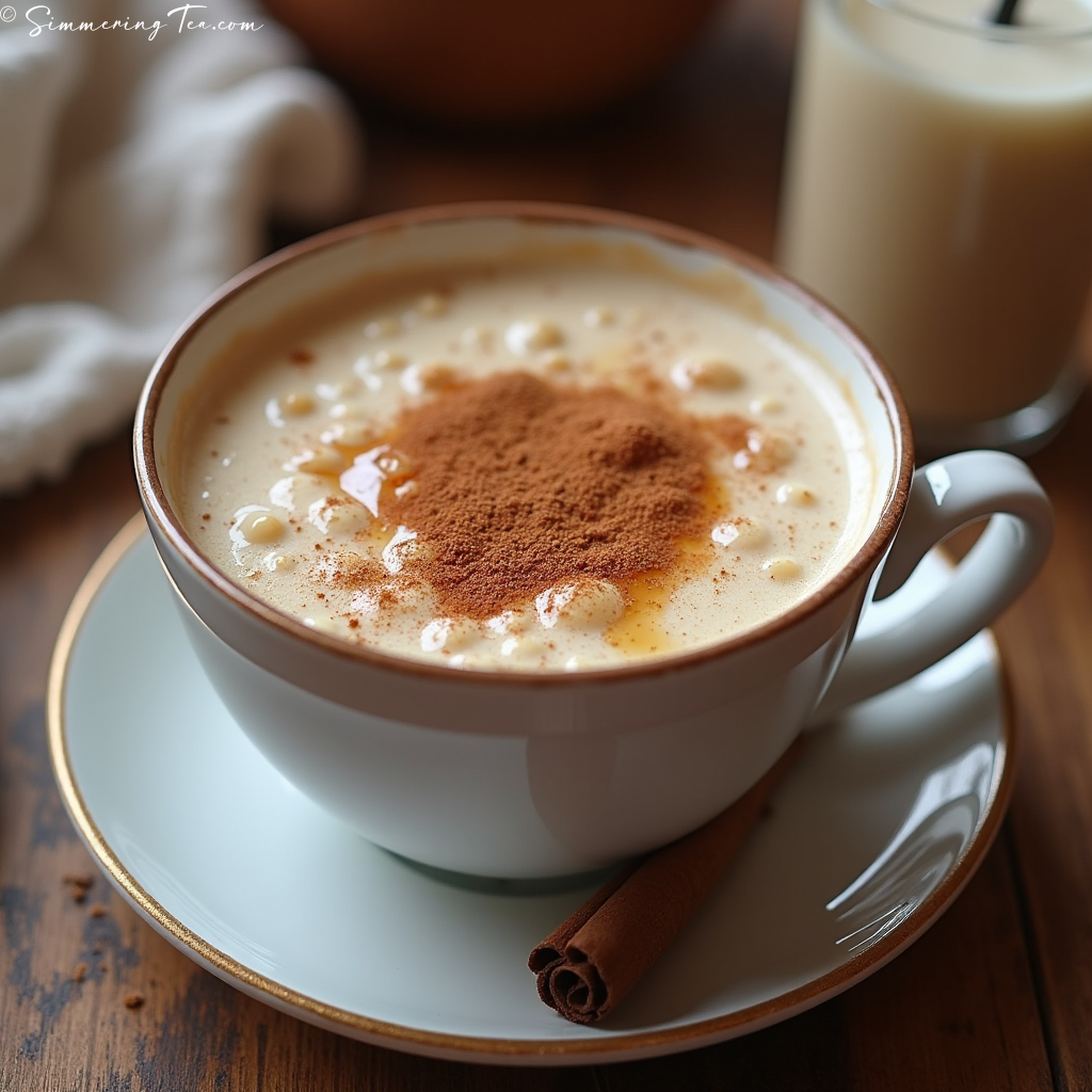 Tea paired with Oatmeal