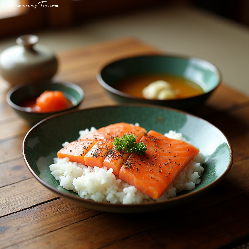 Tea paired with Japanese Breakfast