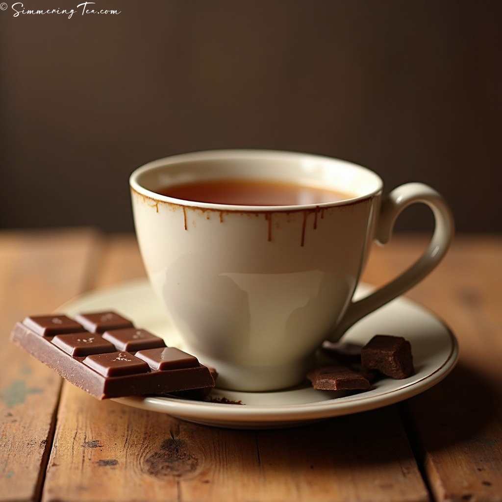 Tea paired with Milk Chocolate
