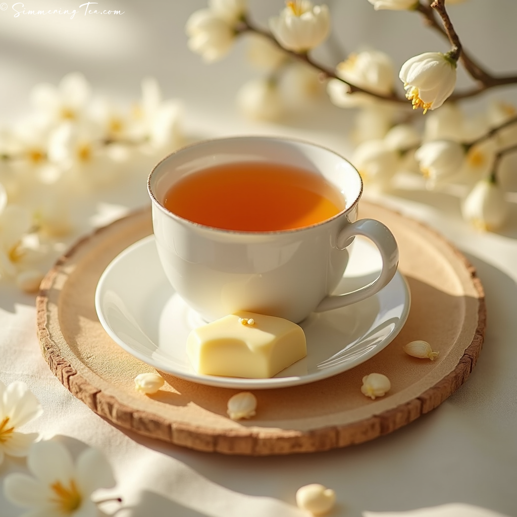 Tea paired with White Chocolate