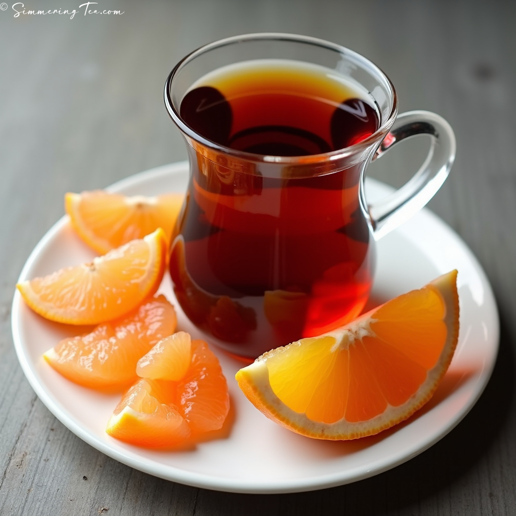 Tea paired with Citrus Fruits