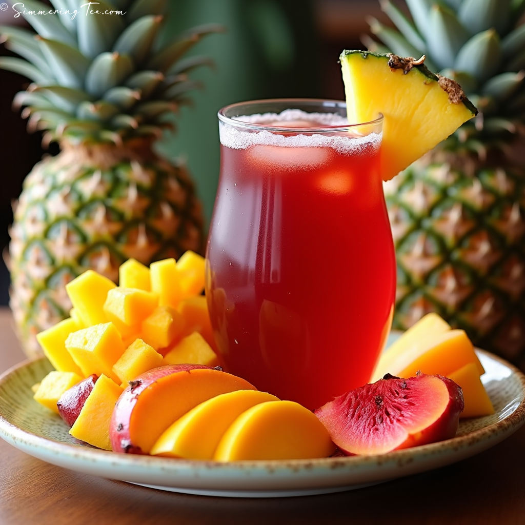 Tea paired with Tropical Fruits
