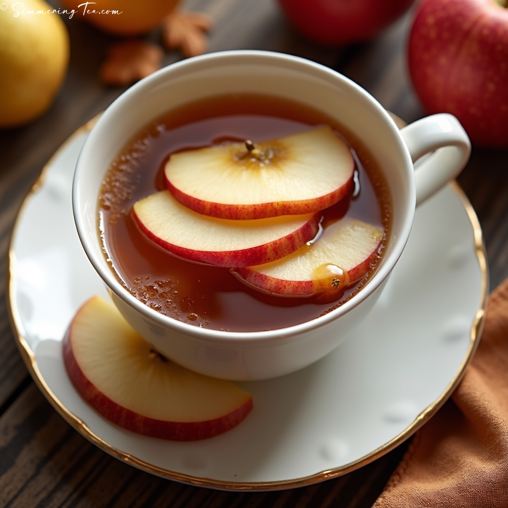 Tea paired with Apples and Pears