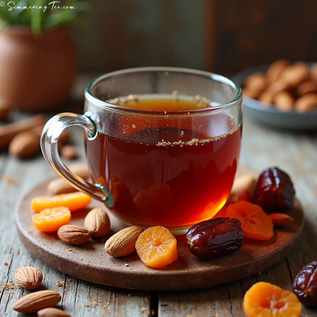 Tea paired with Dried Fruits
