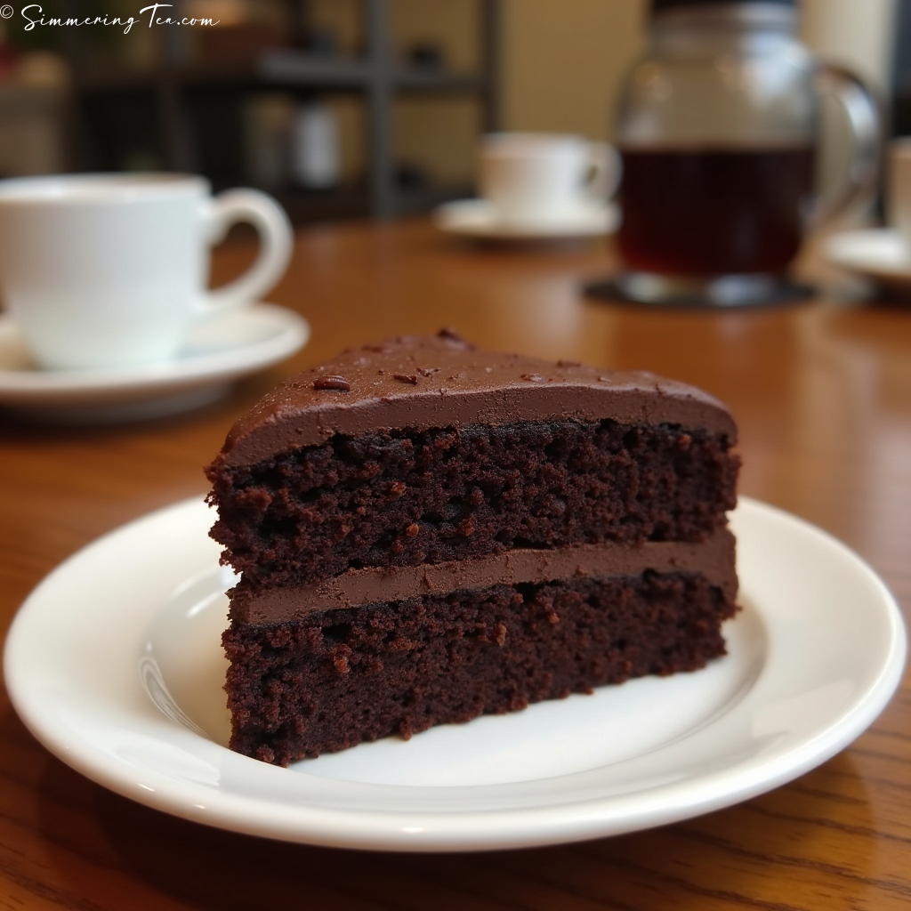 Tea paired with Chocolate Cake