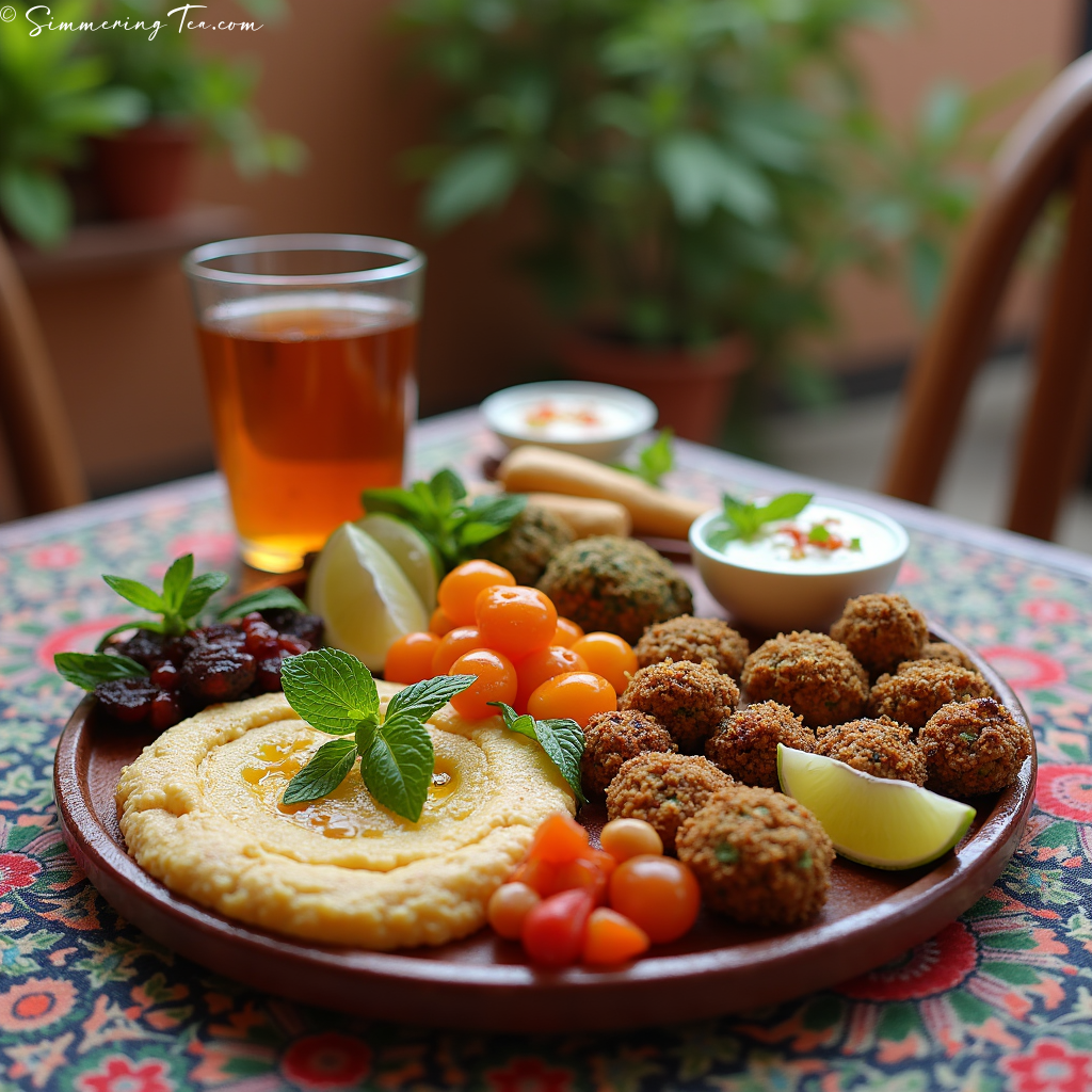 Tea paired with Mezze