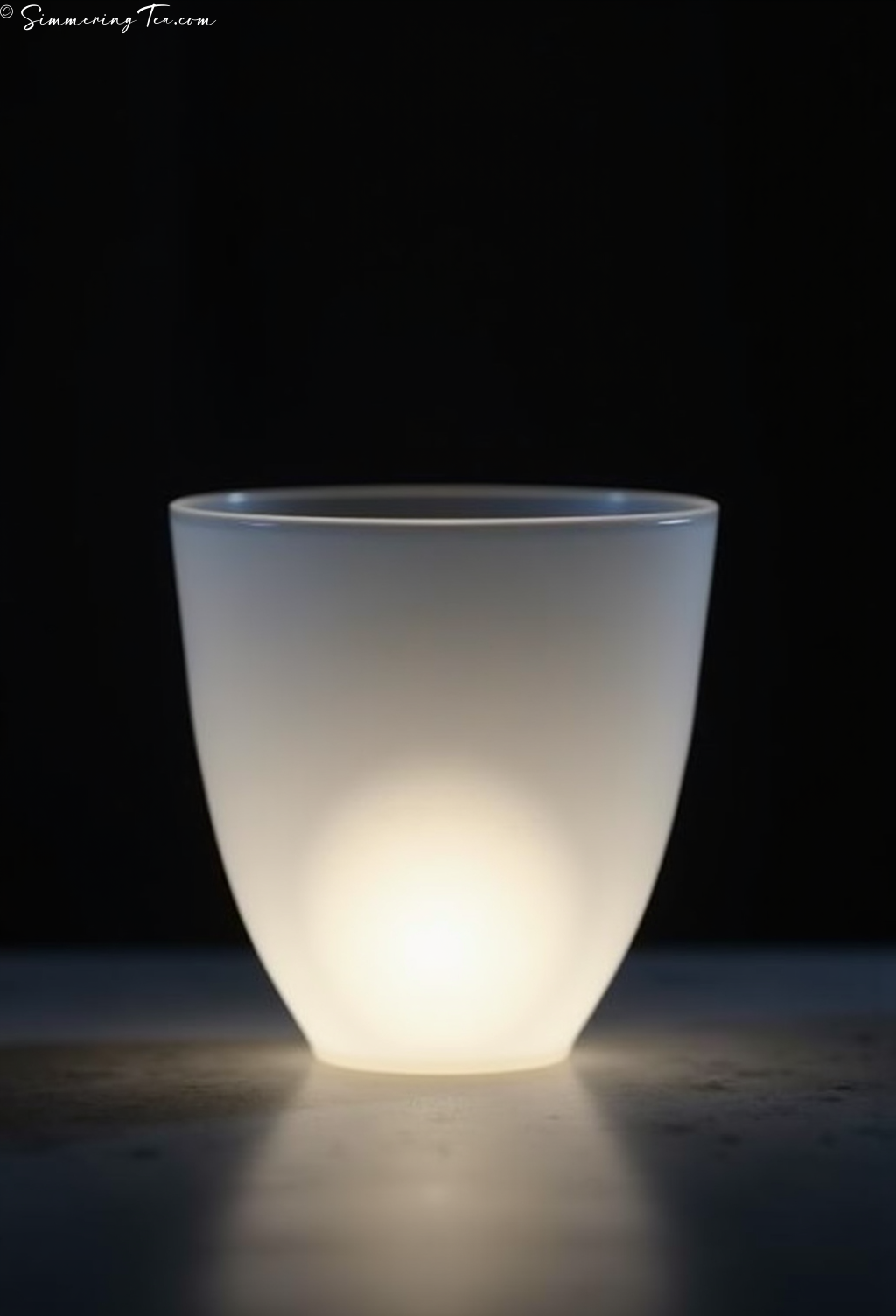 Ultra-Thin Porcelain Tea Cup