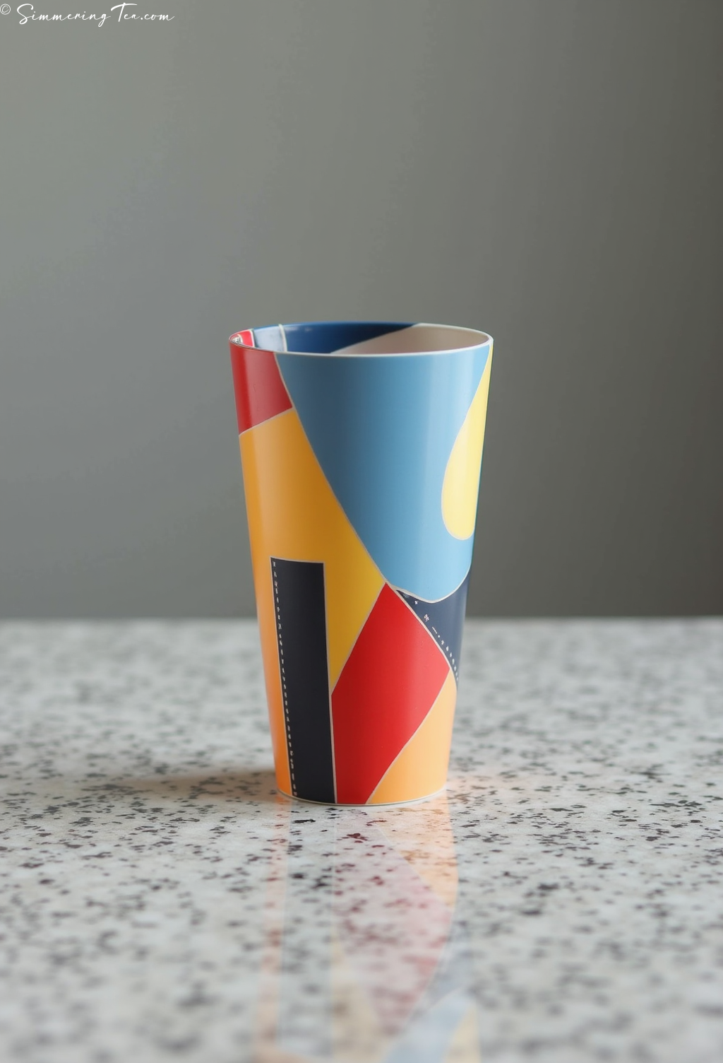 Memphis Design Tea Set