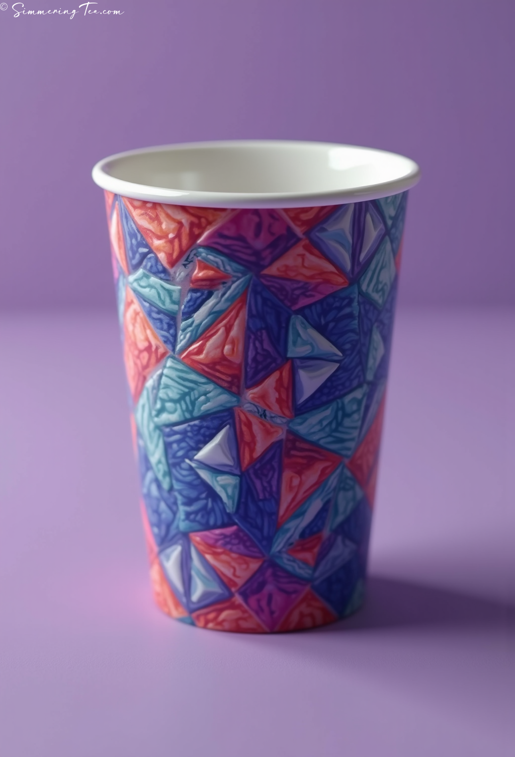 Geometric Sculptural Tea Set