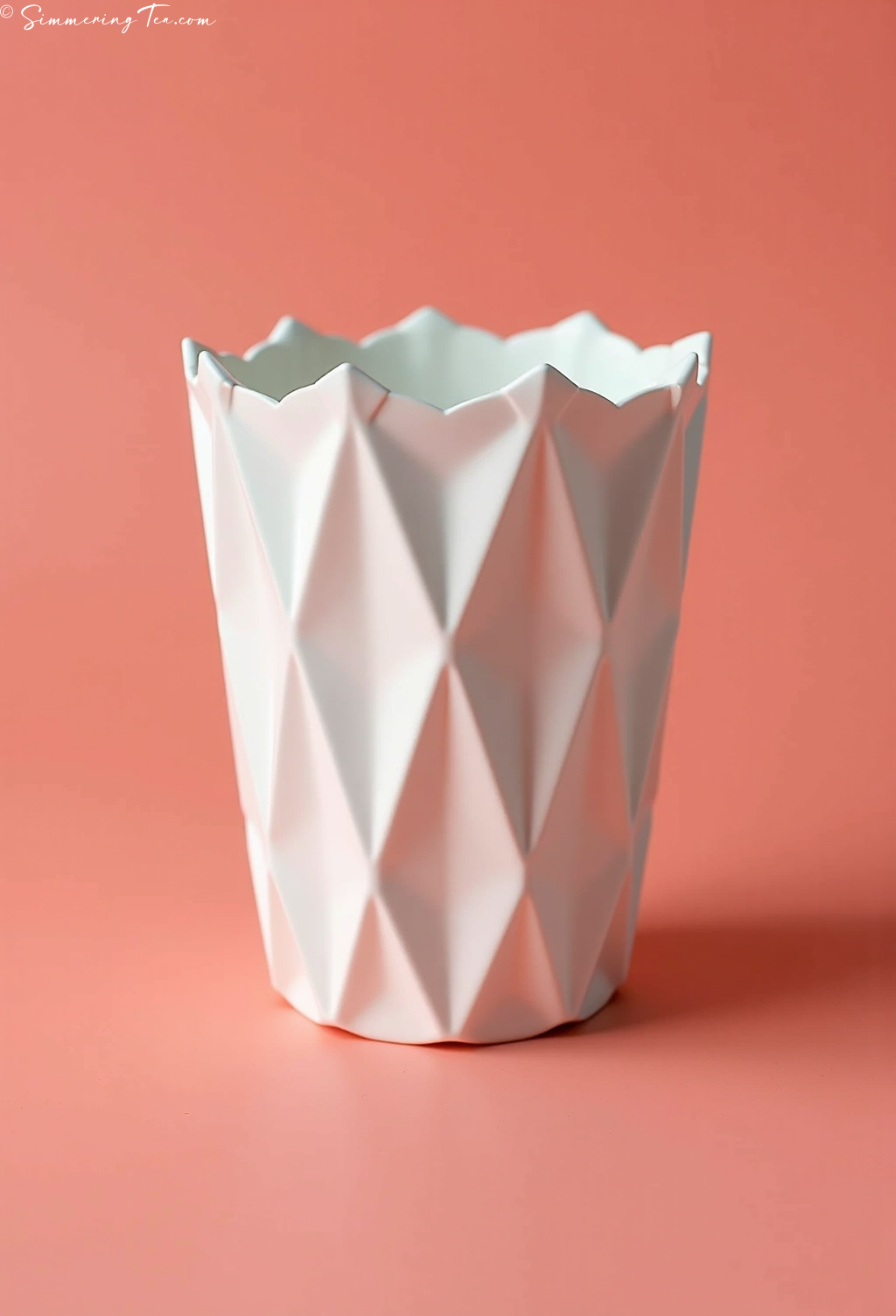 Origami Inspired Tea Cup