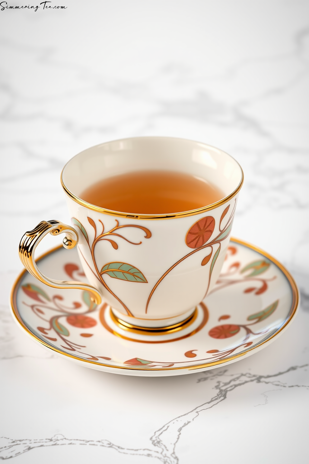 Art Nouveau Tea Cup