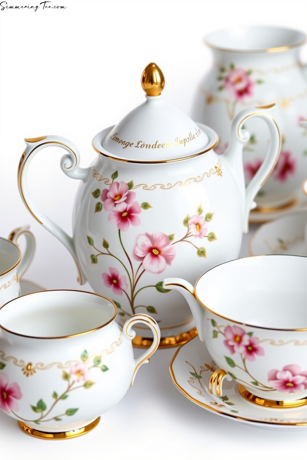 Limoges Porcelain Tea Set