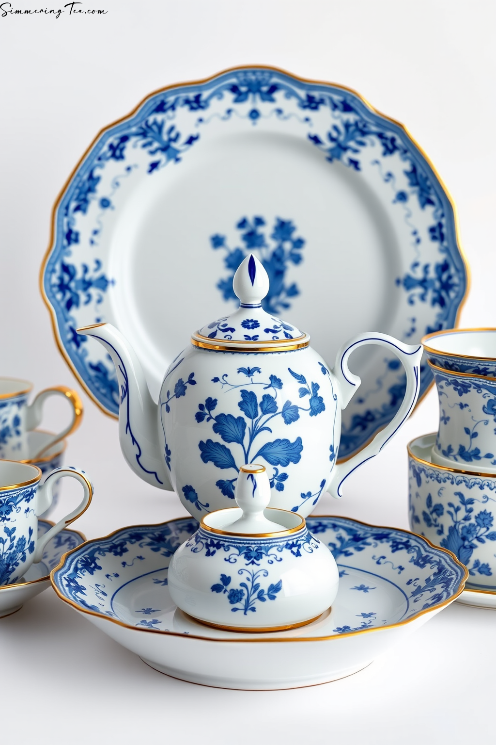 Meissen Porcelain Tea Set