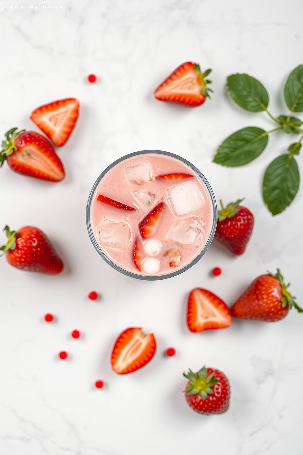 Fresh Strawberry Boba