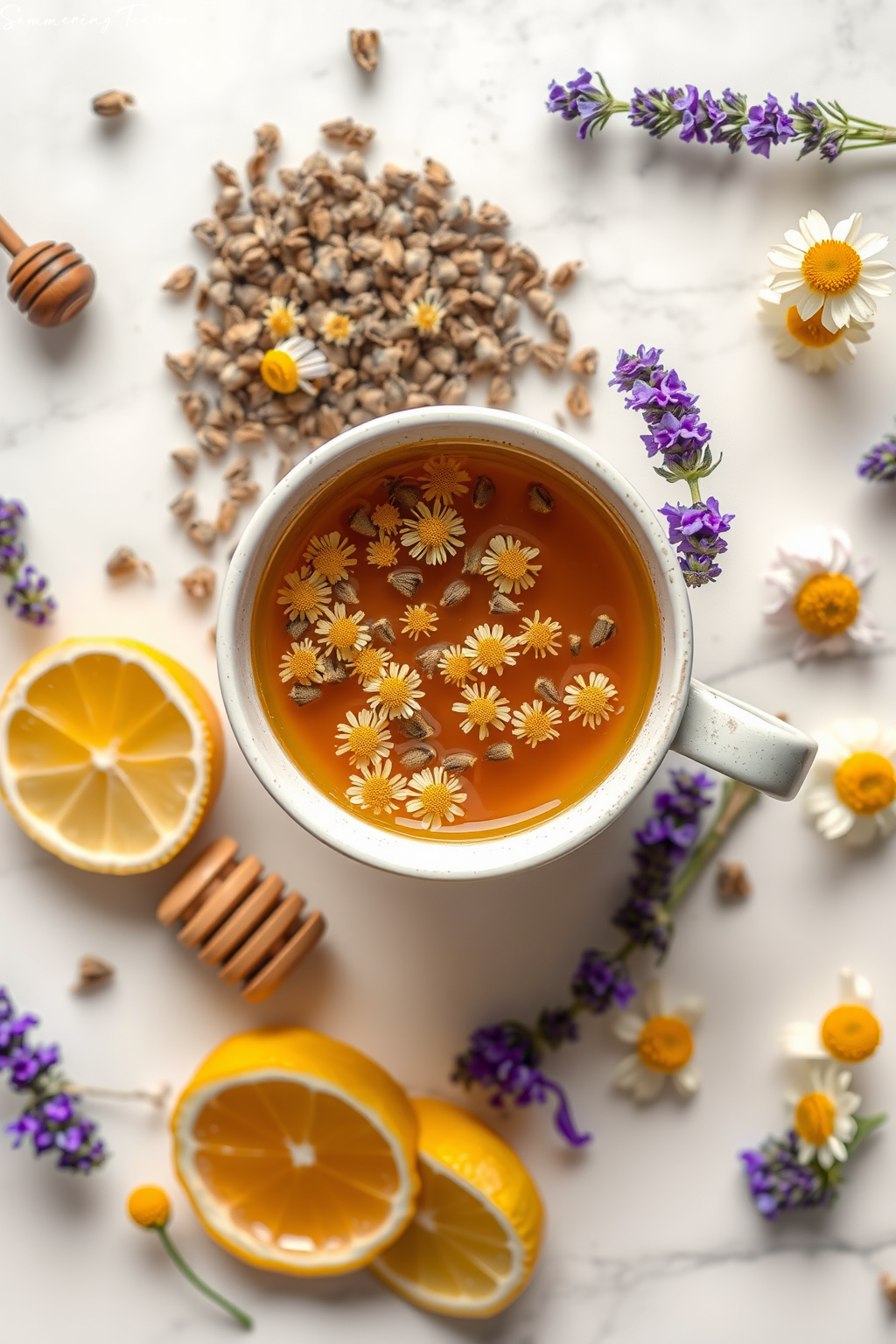 Calming Chamomile Lavender Tea