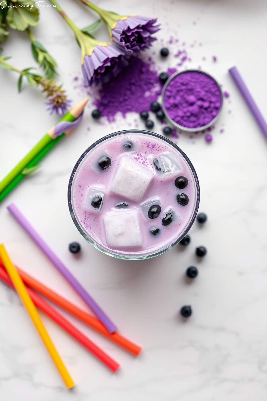 Purple Taro Root Milk Tea