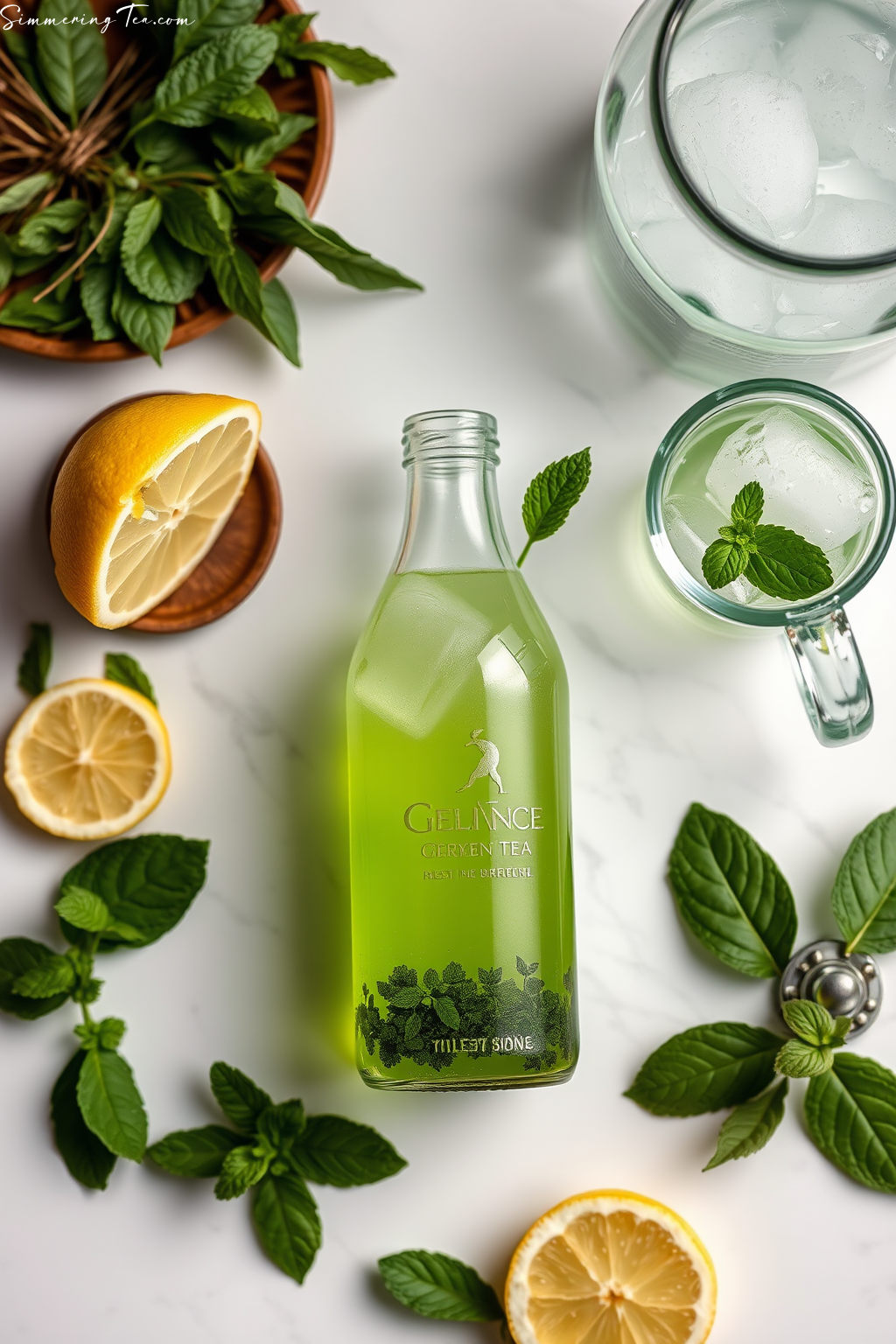 Refreshing Cold Brew Green Tea