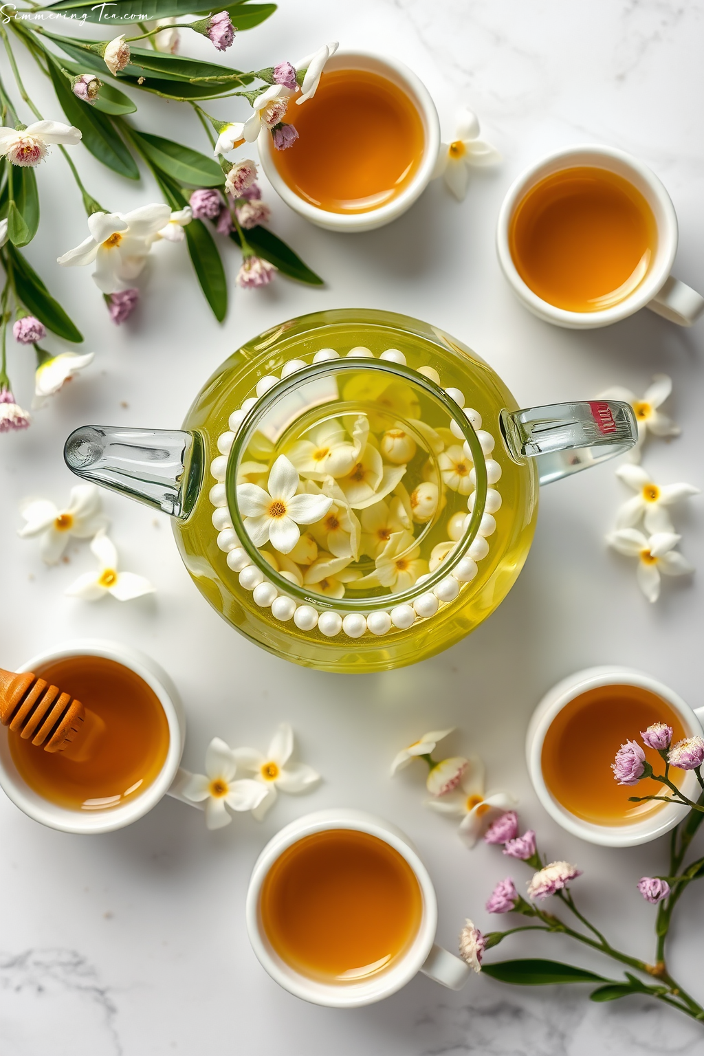 Fragrant Jasmine Scented Tea