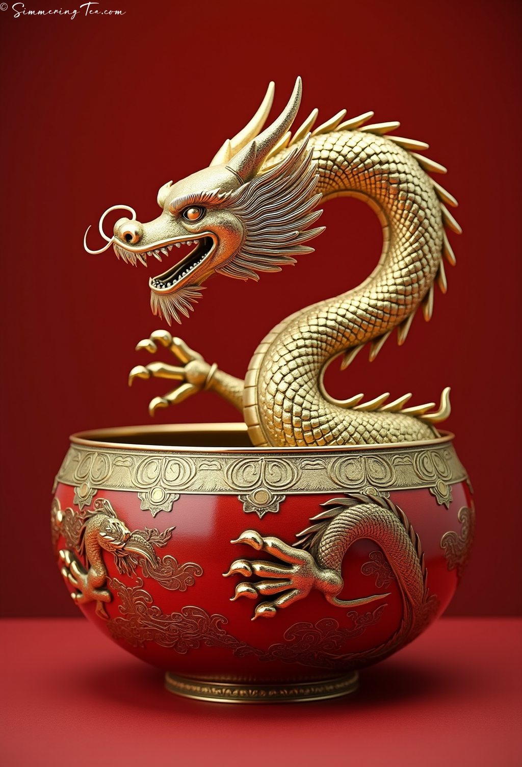 Dragon Design Gaiwan