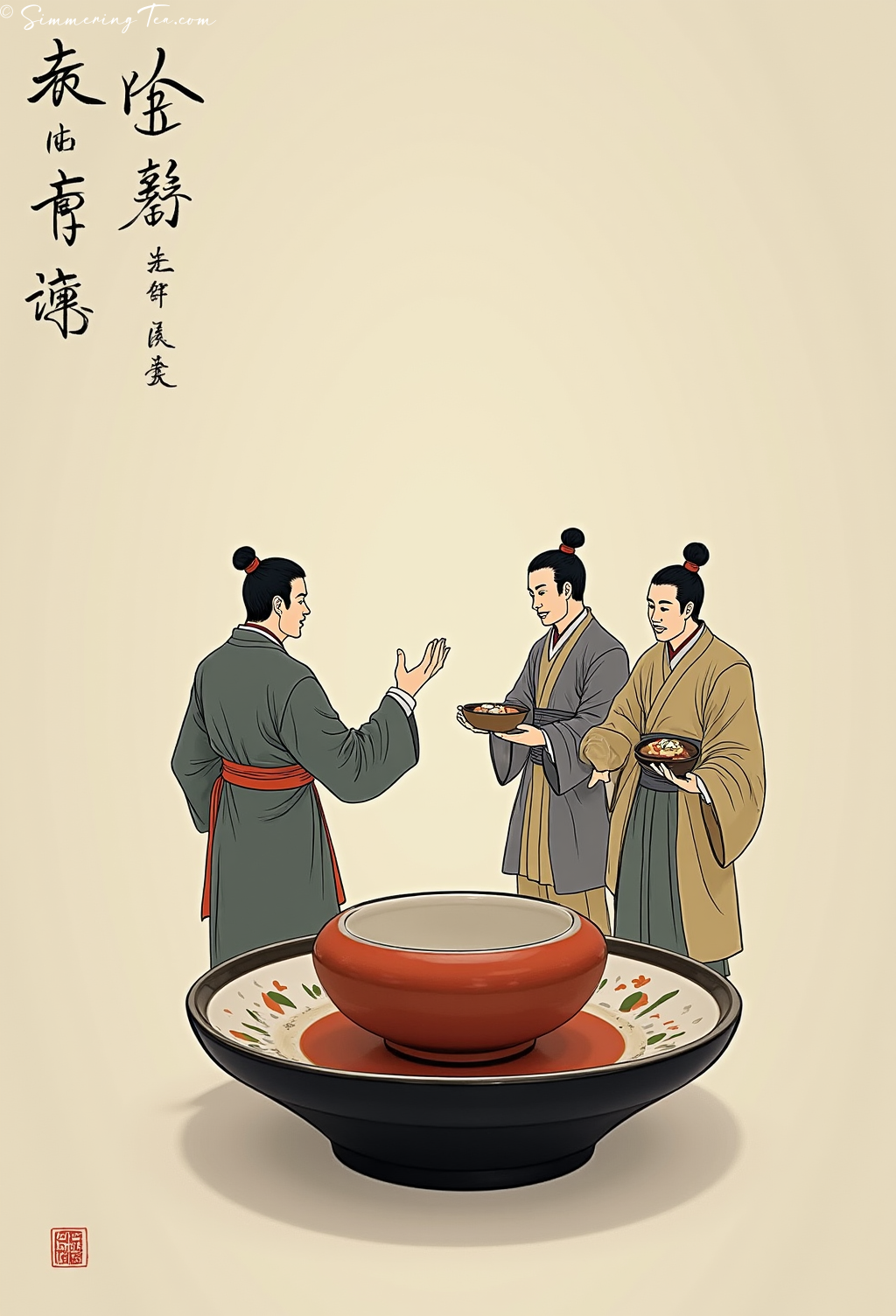 Bamboo Design Gaiwan