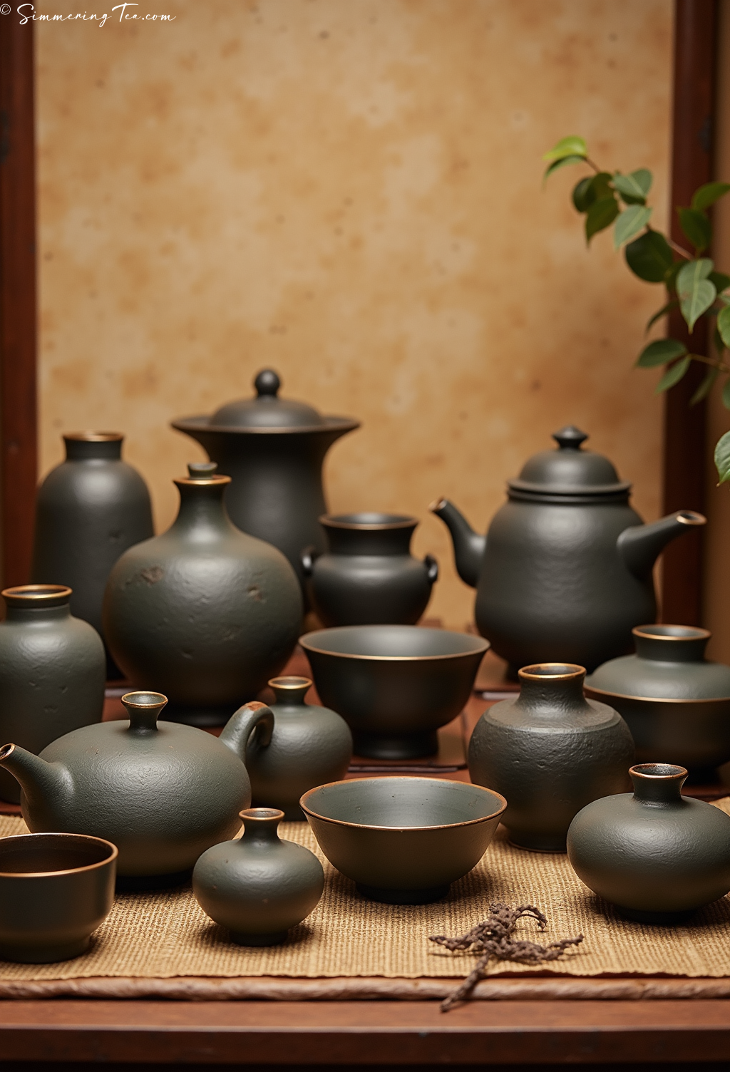 Antique Gaiwan Set