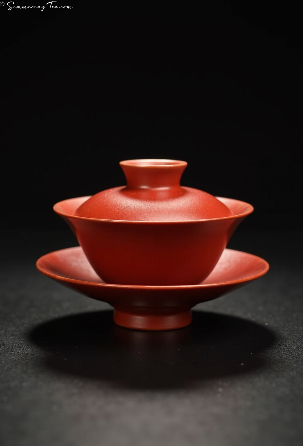 Zhuni Vermillion Clay Gaiwan