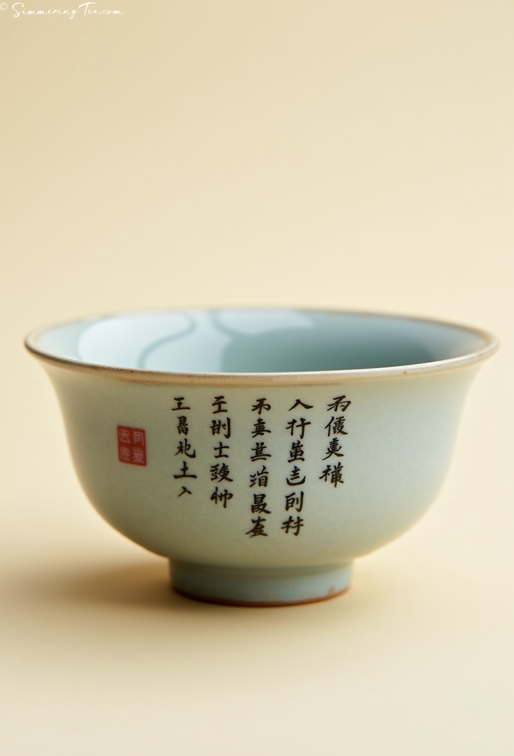 Calligraphy Yixing Gaiwan